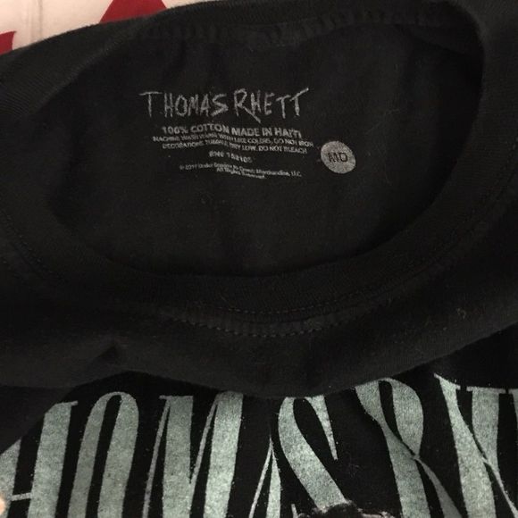 Thomas Rhett Tops Thomasrhett Vhs 29 Tour Black Tshirt Poshmark